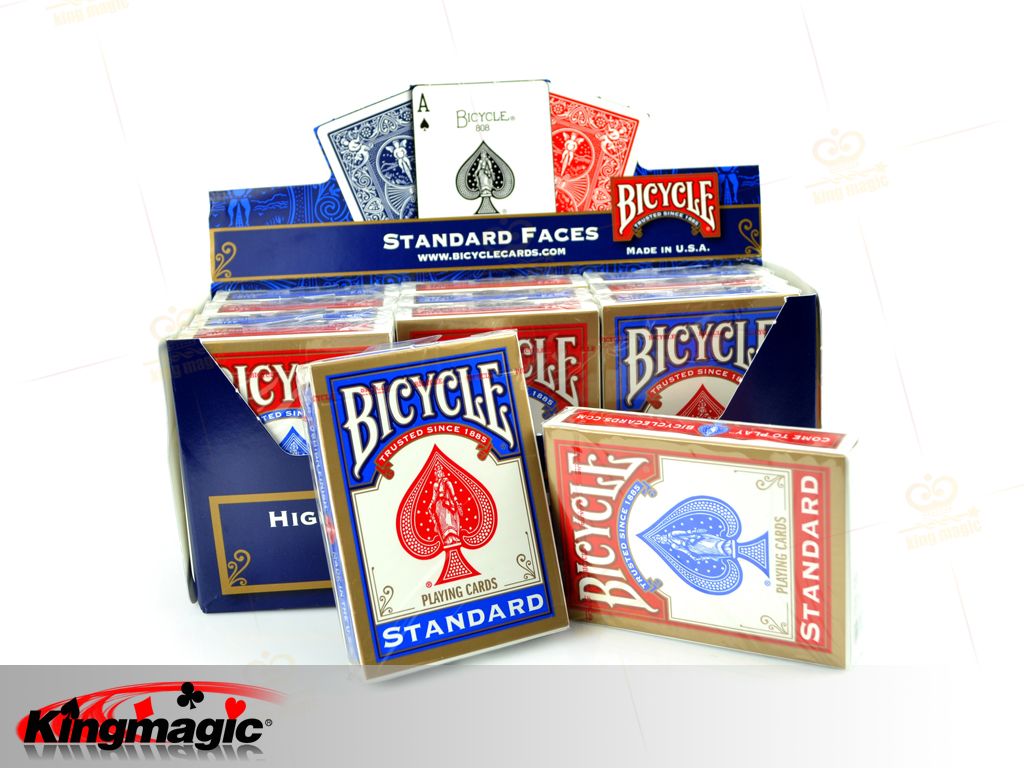 Biciclete 808 carti de joc (aur albastru)