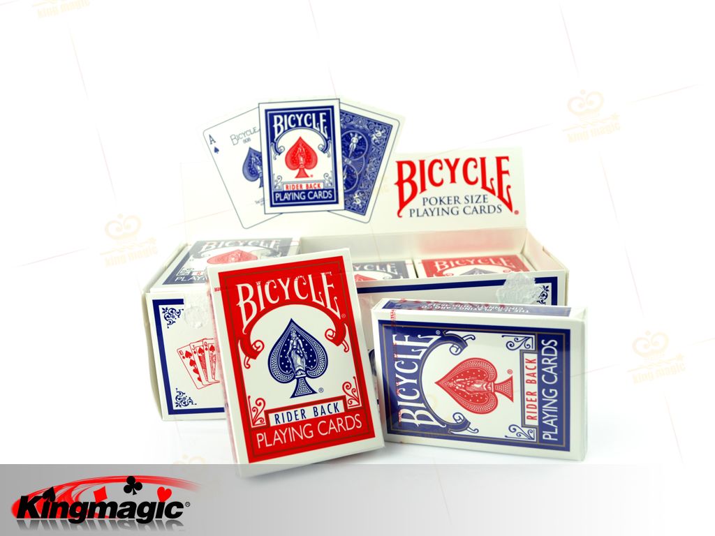 Bicycle 808 гральних карт (білий-синій)