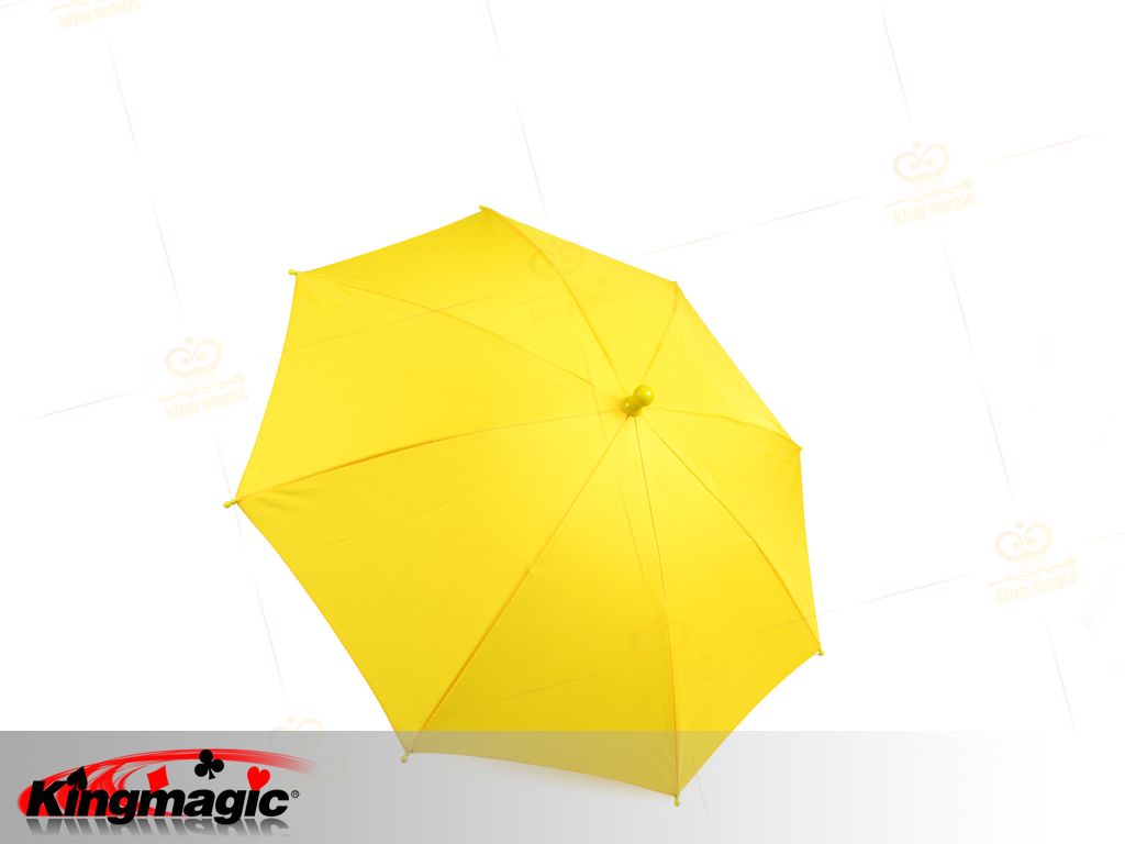 Produção de guarda-chuva amarelo (médio)