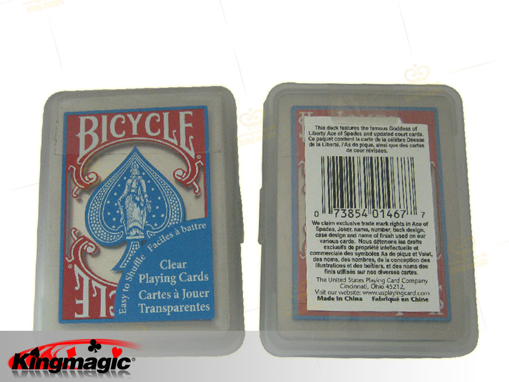Jalgratta selge mängukaartide (sinine)