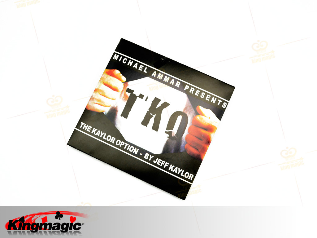 TKO w/dvd Coin magic tricks