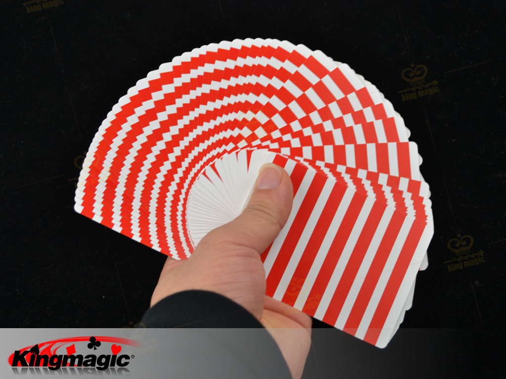 Fanning és manipuláció kártyák (piros, fehér)