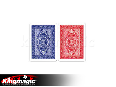 Modiano plastic marked cards for contact lenses (RED) send us