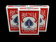 Bicycle 808 гральних карт (білий червоний)