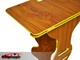 木製折りたたみテーブル (テーブルの表示)