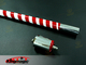 Mahka Appearing Cane (Red White) Metal