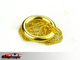 Αλυσίδα και δαχτυλίδι Deluxe χαλκού (χρυσό)