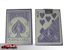 Sepeda Pastel Lavender bermain kartu