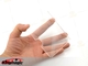 Transparante PVC kaart Clip