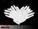 Ogenj rokavice (bele barve)