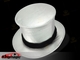 Folde Top Hat - sølvfarvede