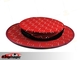 Сгъваеми Top Hat - червен със сребро