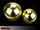 Schwebende Ball Gold (12 cm klein)