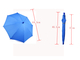 Umbrela albastră de producţie (mediu)