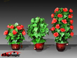 Ανθισμένα Rose Μπους - απομακρυσμένου ελέγχου - 30 λουλούδια