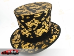 Składane Top Hat - Złoty Smok