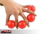Multiplisere baller (rød) små 42mm