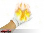 Kebakaran sarung tangan (warna putih)