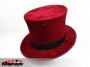 Folding Top Hat - rdeča