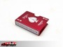 Alluminio bicicletta Card Protector - previsione (rosso)