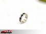 PK Ring Dual Black Line 19mm (Medium)  PK кольцо двойной черная линия 19 мм (средний)